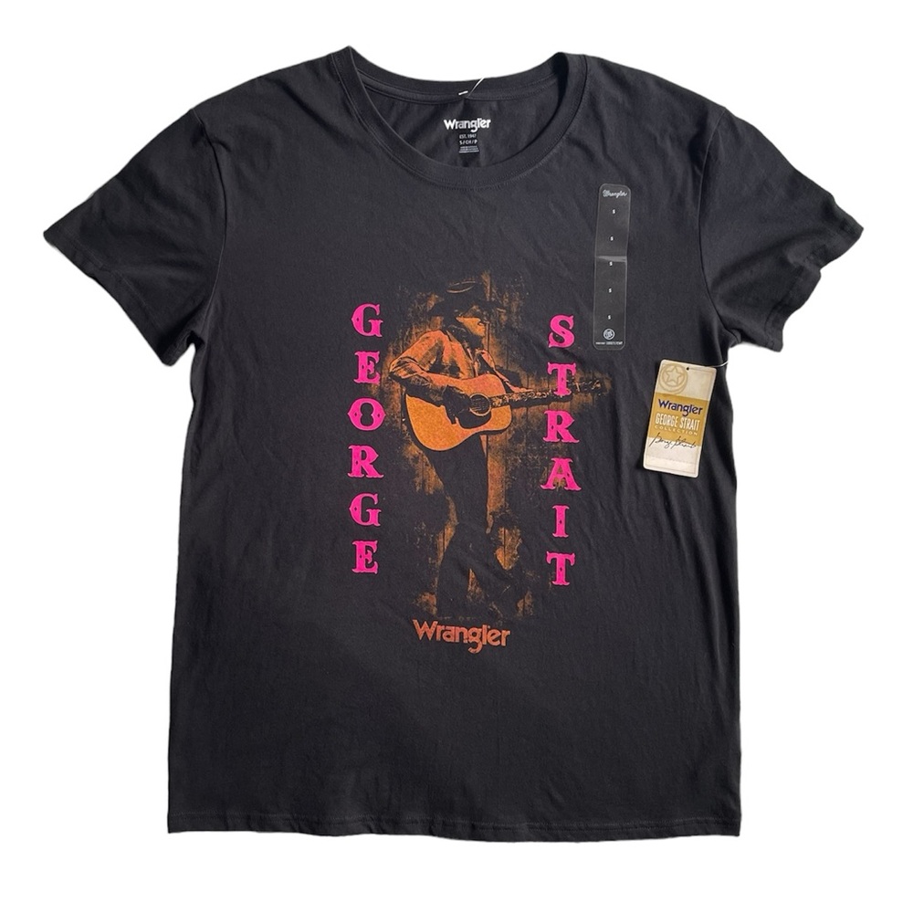GEORGE STRAIT BY WRANGLER Graphic Concert Tee NWT